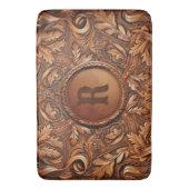 Tapis De Bain Occidental Outils en cuir Impression personnalisée (devant Vertical)