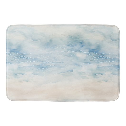 Tapis De Bain Ocean Beach Coastal   (Devant)