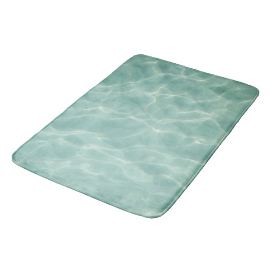 Tapis De Bain Océan Caraïbes Luminosité #3 #mer #mur #art (Angle)