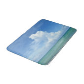 Tapis De Bain Océan marin et nuage de tempête Côte (Angle)