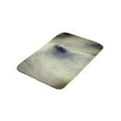 Tapis De Bain Oeil de cheval Percheron blanc (Angle)