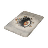 Tapis De Bain Oeil Étrange De L'Art numérique De Lava (Angle)