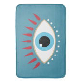 Tapis De Bain Oeil rouge grec (devant Vertical)