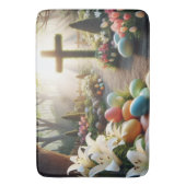 Tapis De Bain OEuf de Pâques/Lilly (devant Vertical)