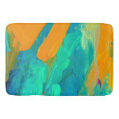 Tapis De Bain Oeuvre Abstraite moderne (Devant)
