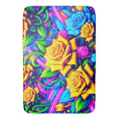 Tapis De Bain Oeuvre rose (devant Vertical)