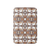 Tapis De Bain OEuvres D'Art Ombre À Tons Terre Concentré Débordé (Devant (Vertical))