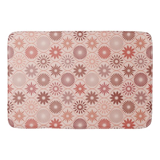 Tapis De Bain Ogee Boho fleurs (Devant)