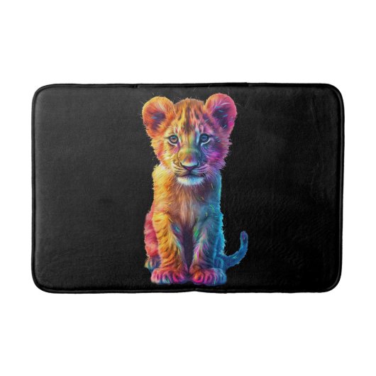Tapis De Bain Oh Bébé Gros Chat Petit (Devant)