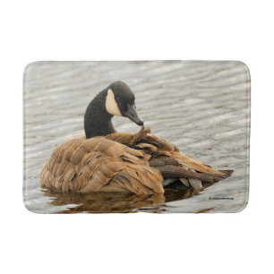 Tapis De Bain Oie du Canada sur le lac