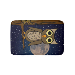 Tapis De Bain Oiseau de nuit