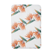 Tapis De Bain Oiseau de paradis, fleur exotique de strelitzia (Devant (Vertical))