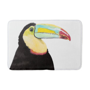 Tapis De Bain Oiseau tropical Toucan