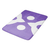 Tapis De Bain Oiseaux Abstraits Gras Conception simple (Angle)