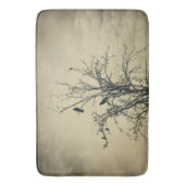Tapis De Bain Oiseaux dans l'arbre - (devant Vertical)