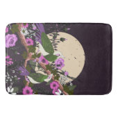 Tapis De Bain Oiseaux dans les fleurs (Devant)