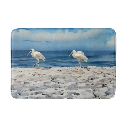Tapis de bain Oiseaux de Plage (Devant)