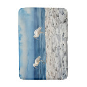 Tapis de bain Oiseaux de Plage (Devant (Vertical))