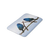 Tapis De Bain Oiseaux d'indigo Bunting Mats de bain (Angle)