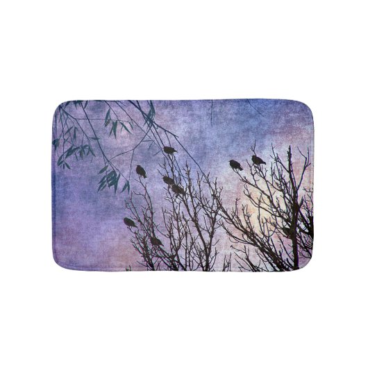 Tapis De Bain Oiseaux d'une plume (Devant)