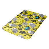 Tapis De Bain Oiseaux et baies (Angle)