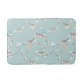 Tapis De Bain Oiseaux et fleurs (Devant)