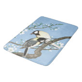 Tapis De Bain Oiseaux et fleurs de cerisiers Ohara Koson (Angle)
