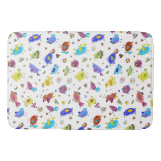 Tapis De Bain Oiseaux fous