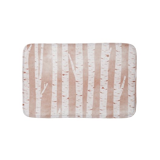 Tapis De Bain Oiseaux illustrés (Devant)