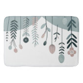 Tapis De Bain Oiseaux nordiques et forêt (Devant)