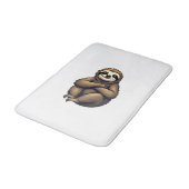 Tapis De Bain Old Print Sloth Art Vintage Graphic 2 (Angle)