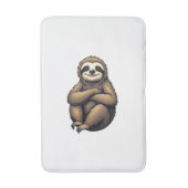 Tapis De Bain Old Print Sloth Art Vintage Graphic 2 (Devant (Vertical))