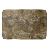 Tapis De Bain Olive Abstrait (Devant)