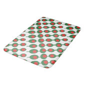 Tapis De Bain Olives atomiques Motif du milieu du siècle (Angle)