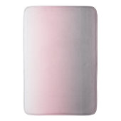 Tapis De Bain Ombre blanc rose gris (devant Vertical)