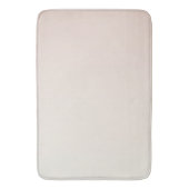 Tapis De Bain Ombre blanche de pêche (devant Vertical)