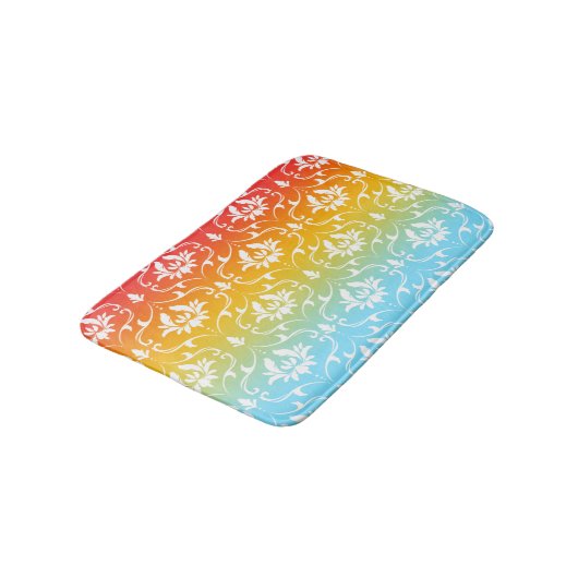 Tapis De Bain Ombre de feu (Angle)