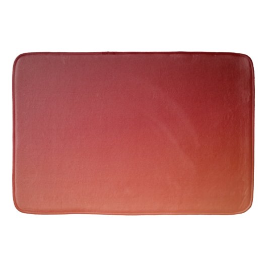 Tapis De Bain Ombre rouge Brown (Devant)