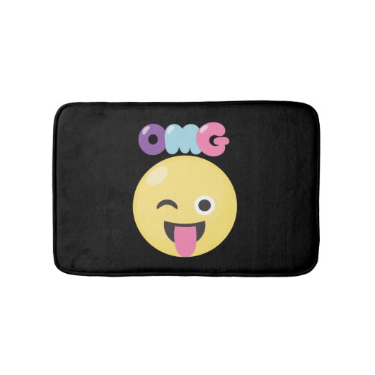 Tapis De Bain OMG Emoji (Devant)