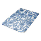 Tapis De Bain Omphalodes Floral Bleu (Angle)
