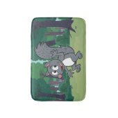 Tapis De Bain Ondulation grise d'écureuil de Rick | de garde (Devant (Vertical))