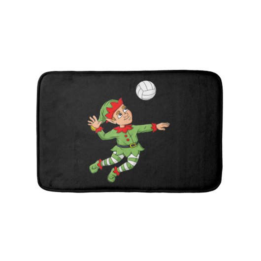 Tapis De Bain Onze volley-ball Funny Boys (Devant)