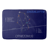 Tapis De Bain Ophiuchus de constellation zodiaque (Devant)