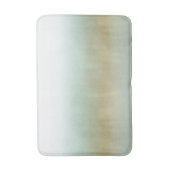 Tapis De Bain Or Élégant Blanc Mousse de Mer Moderne Côtière (Devant (Vertical))