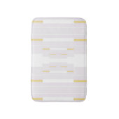 Tapis De Bain Or et blanc (Devant (Vertical))