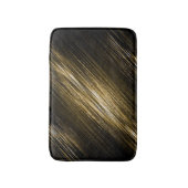 Tapis De Bain or et noir (Devant (Vertical))