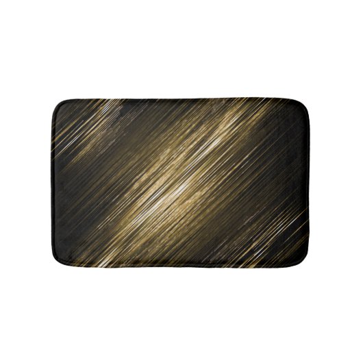 Tapis De Bain or et noir (Devant)