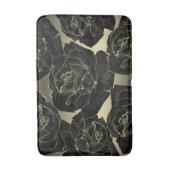 Tapis De Bain Or et Rose Glam Élégant Classique Chic (Devant (Vertical))