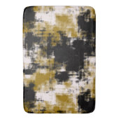 Tapis De Bain Or noir et blanc   (devant Vertical)