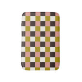 Tapis De Bain Or rose chocolat ivoire (Devant (Vertical))